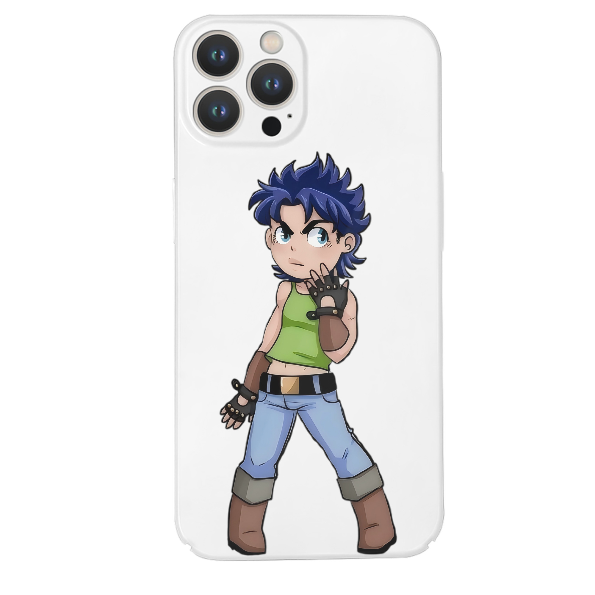 （画像用） ジョジョの奇妙な冒険 広瀨康一 JoJo's Bizarre Adventure Hirose Koichi 【iPhone 14シリーズ対応】ハードケース